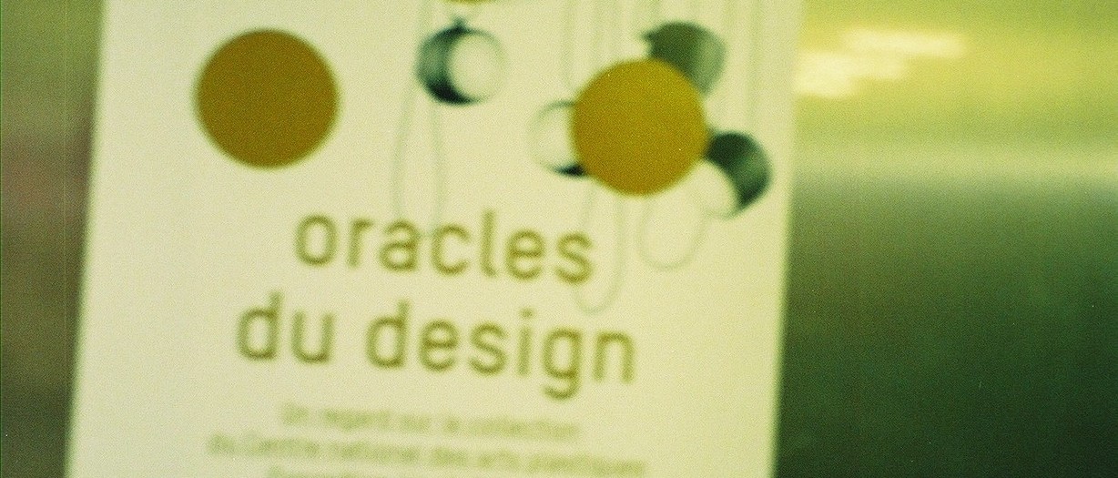oracles du design li edelkoord Paris